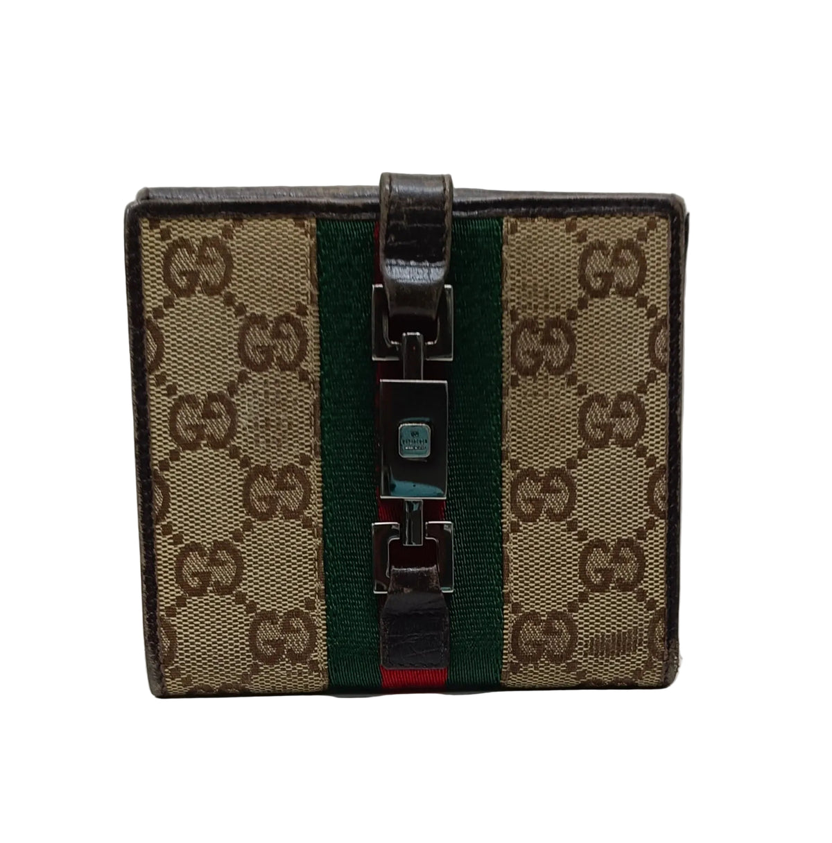 Gucci Wallet-Brown Canvas