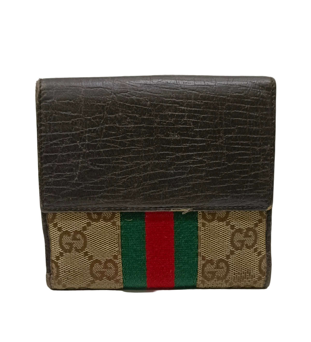 Gucci Wallet-Brown Canvas