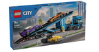 Lego City Car Transporter Truck With Sports Car 998 Pcs