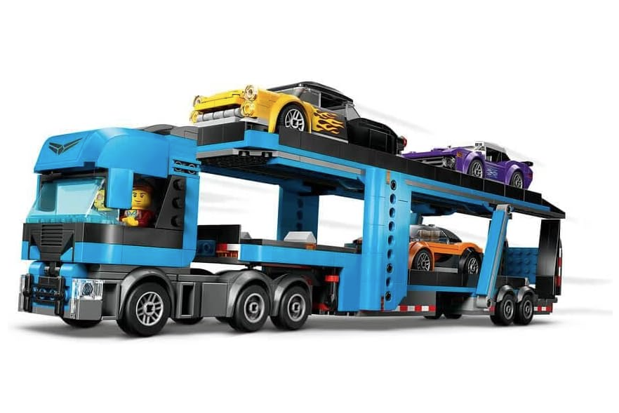 Lego City Car Transporter Truck With Sports Car 998 Pcs Secondary image