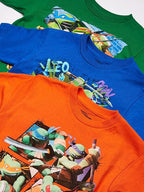 Nickelodeon Teenage Mutant Ninja Turtles Boys' 3 Pack T-Shirt