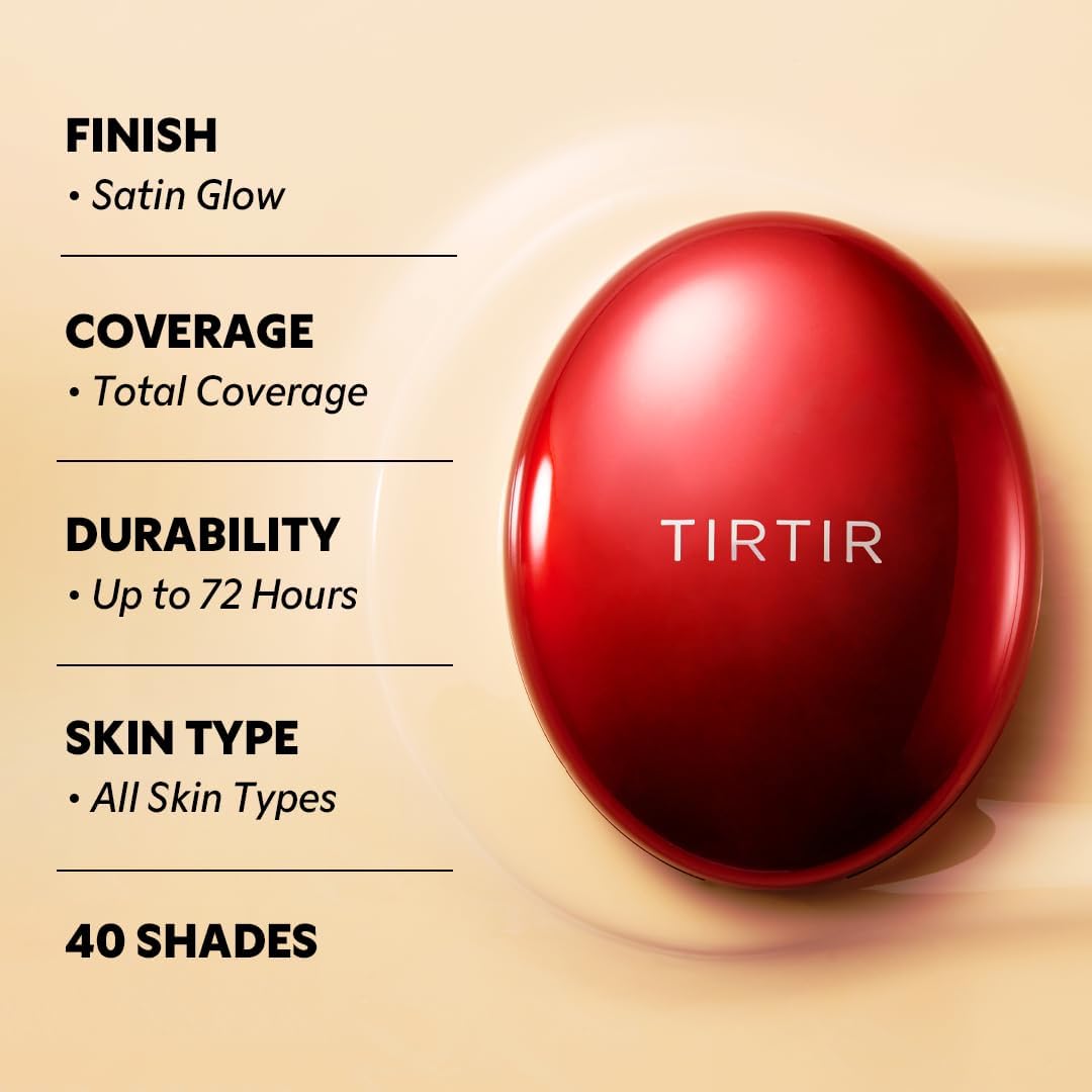 Tirtir Mask Fit Red Cushion Foundation, 18g, 37C Almond