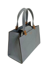 Emporio Armani Tote Bag-Blue Leather 2-Way
