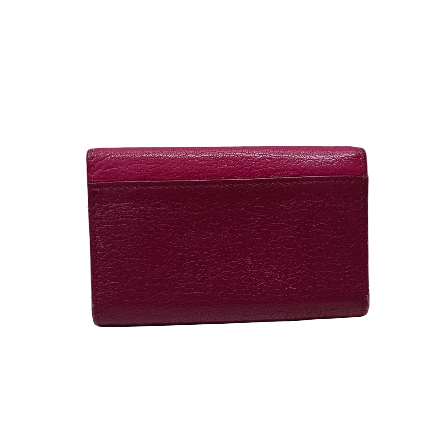 Miu Miu Key Case-Pink Leather Secondary image