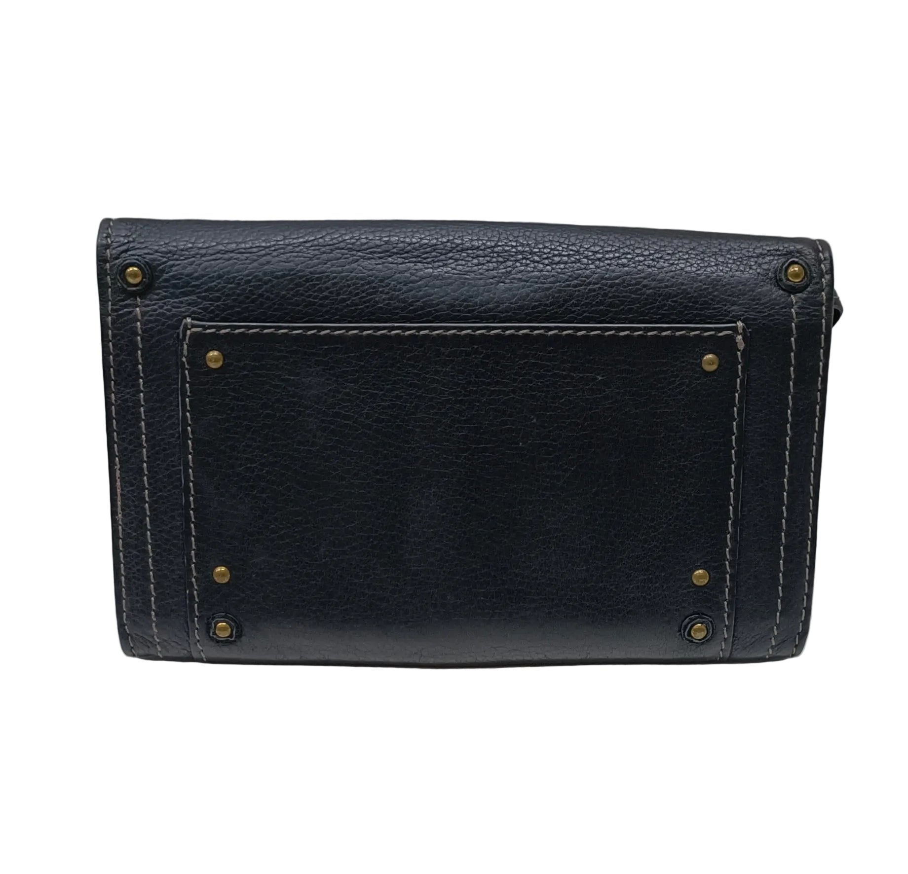 Chloe Paddington Wallet-Black Leather Secondary image