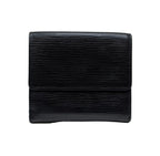 Louis Vuitton Wallet-Black EPI Leather