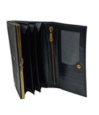 MCM Wallet-Black Visetos Leather