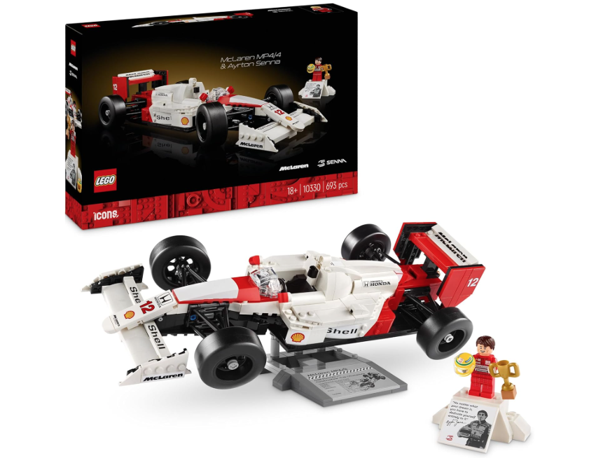 Lego Icons McLaren MP4/4 & Ayrton Senna Vehicle Set