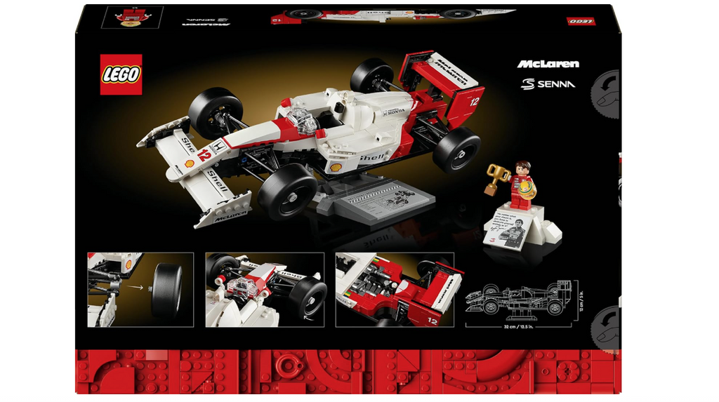 Lego Icons McLaren MP4/4 & Ayrton Senna Vehicle Set