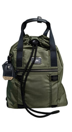 Tumi Alpha Bravo Transport Backpack-Green Nylon Canvas/K@I