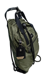 Tumi Alpha Bravo Transport Backpack-Green Nylon Canvas/K@I