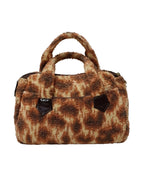 Vivienne Westwood Tote Bag-Brown-Animal Print