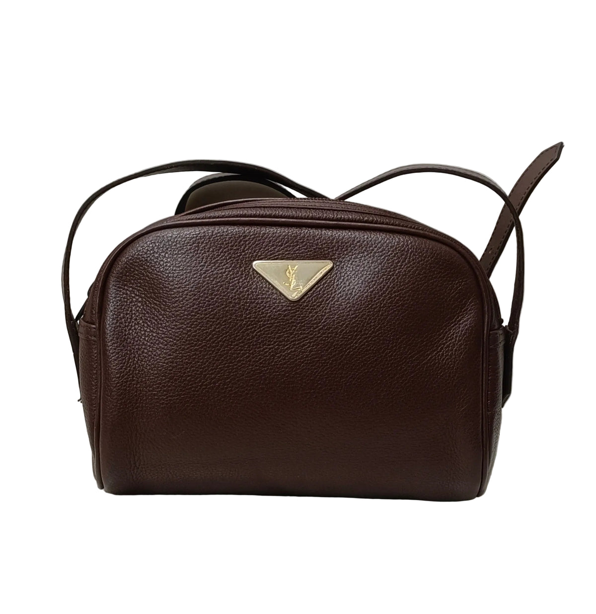 Yves Saint Laurent Shoulder Bag-Vintage Brown Leather