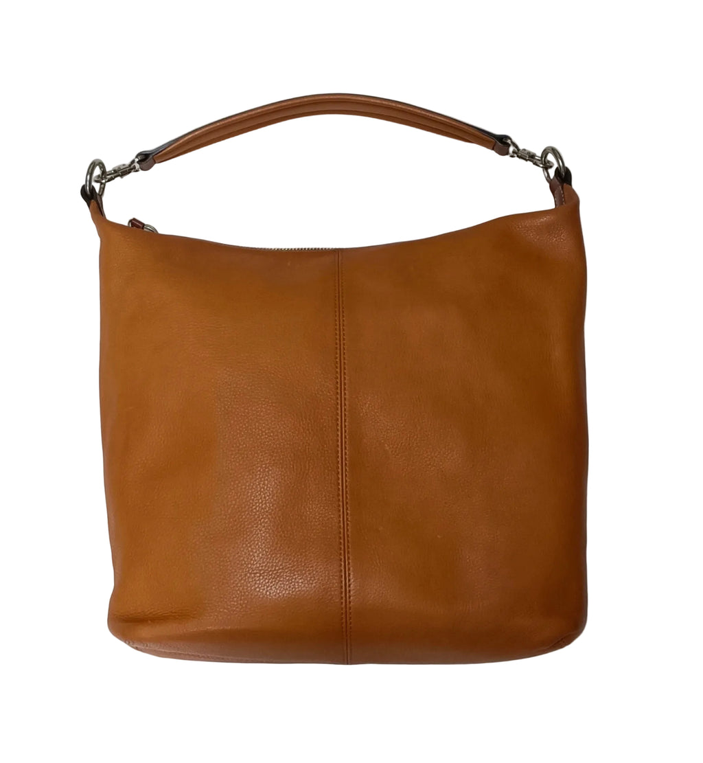 Somes Shoulder Bag-Tan Brown-Removable Pouch W/Strap