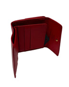 Louis Vuitton Wallet-Red EPI Leather