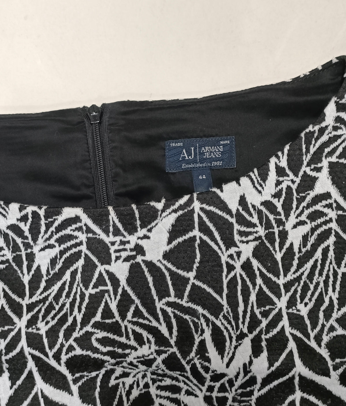 Armani Dress-Black & White Size 44
