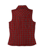 Burberry Shirt-Red Nova Checked Size 38