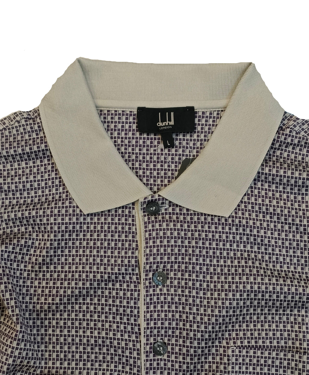 Dunhill Long Sleeve Shirt-Size L
