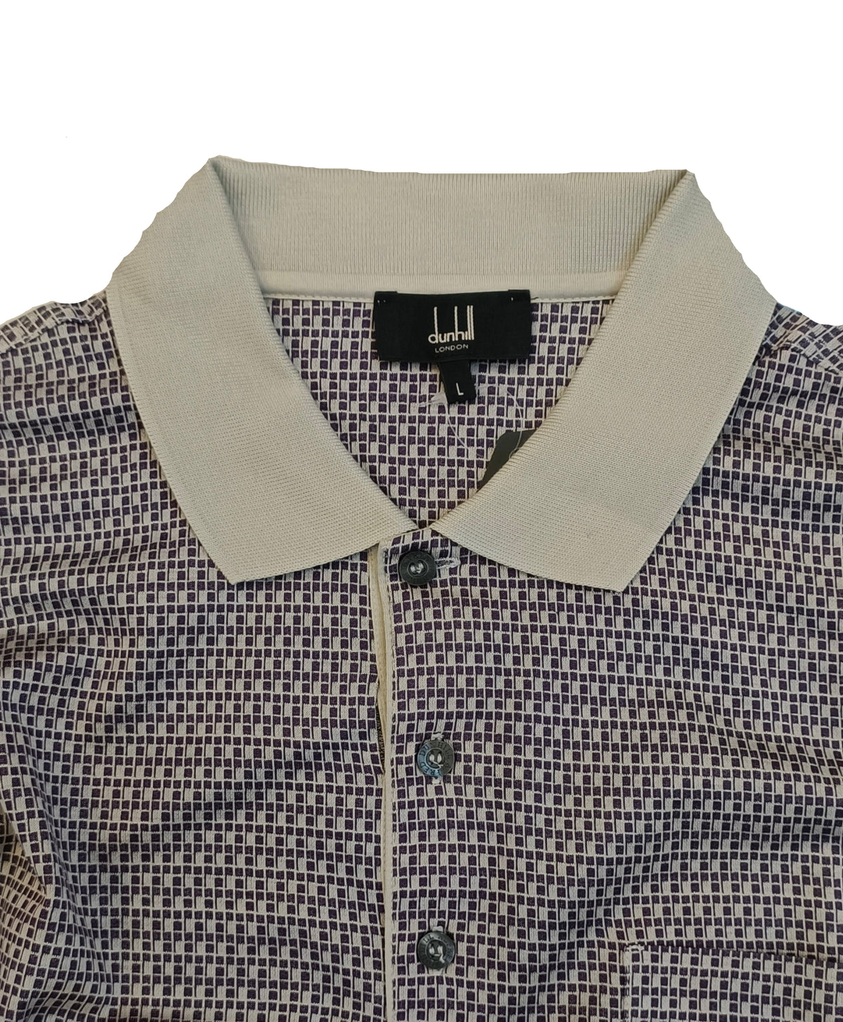 Dunhill Long Sleeve Shirt-Size L