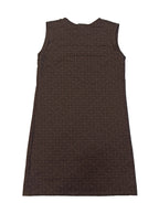 Fendi Dress Sleeveless-Brown Size 42