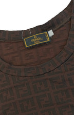 Fendi Dress Sleeveless-Brown Size 42