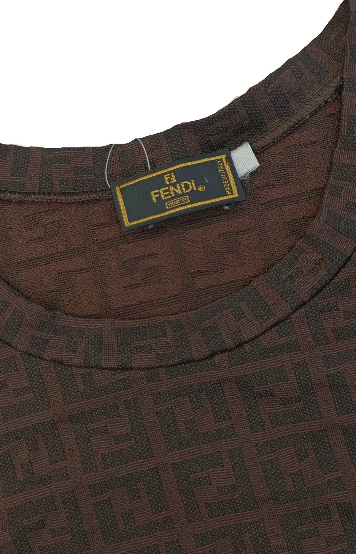 Fendi Dress Sleeveless-Brown Size 42