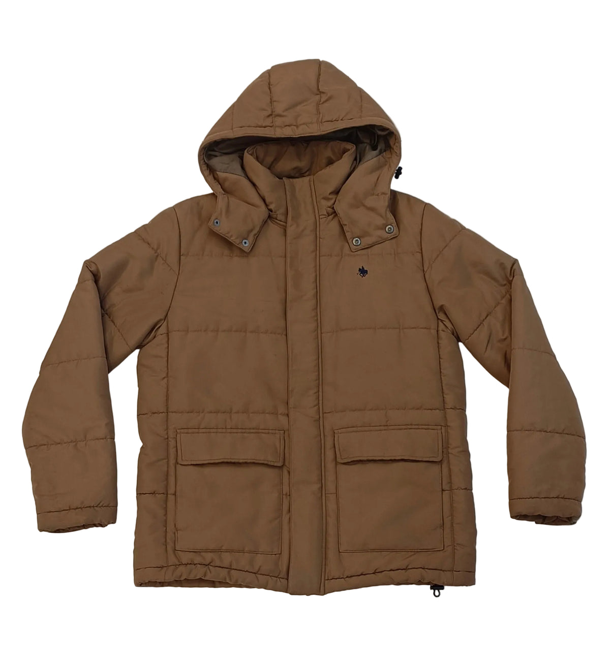 Polo Coat-Brown Size L