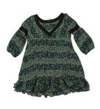 Prideglide Dress With Inner Skirt-Green Black Size 38