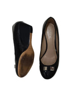 Coach  Heels-Black Shiny Size 36.5