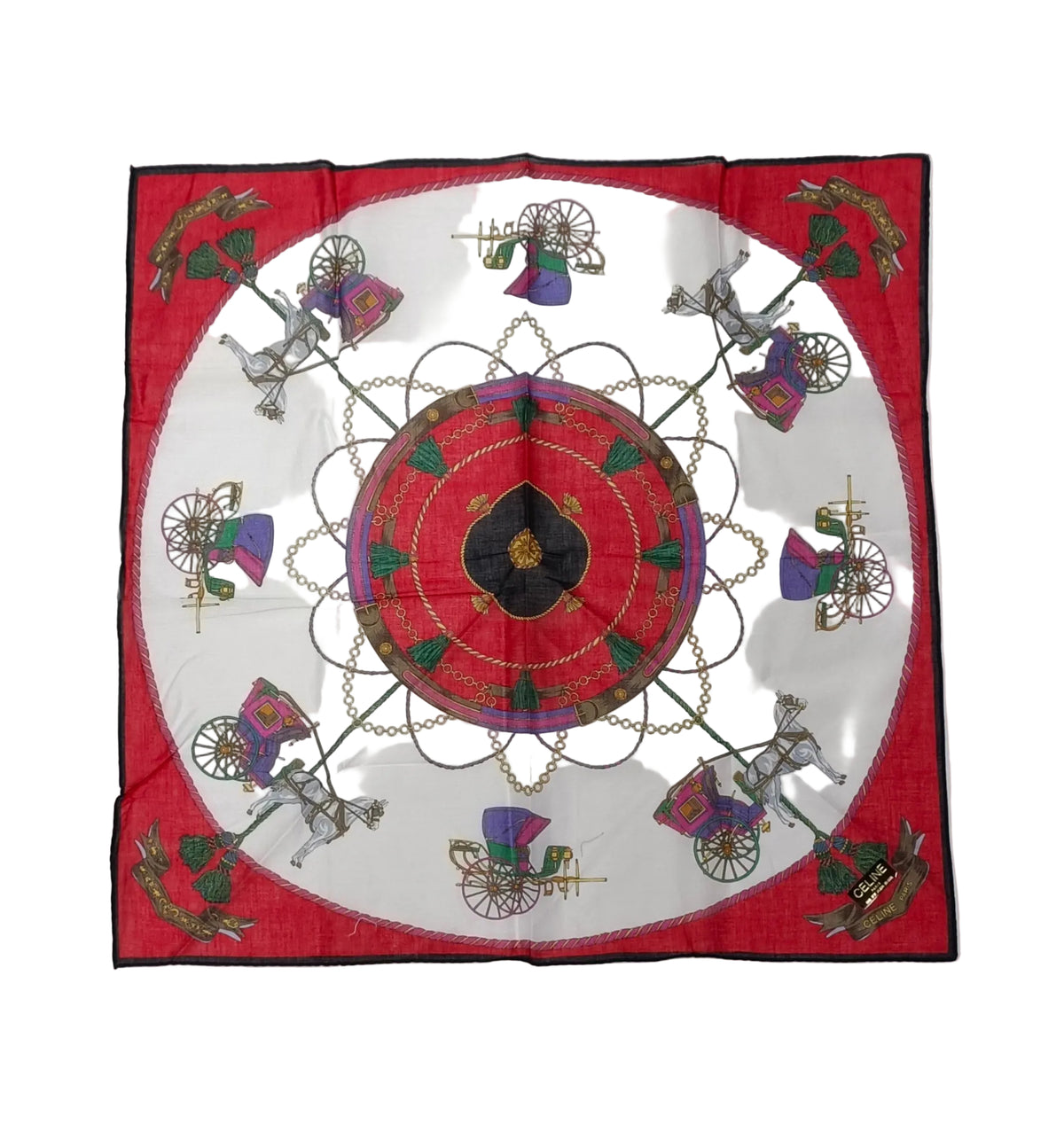 Celine Silk Handkerchief Main image