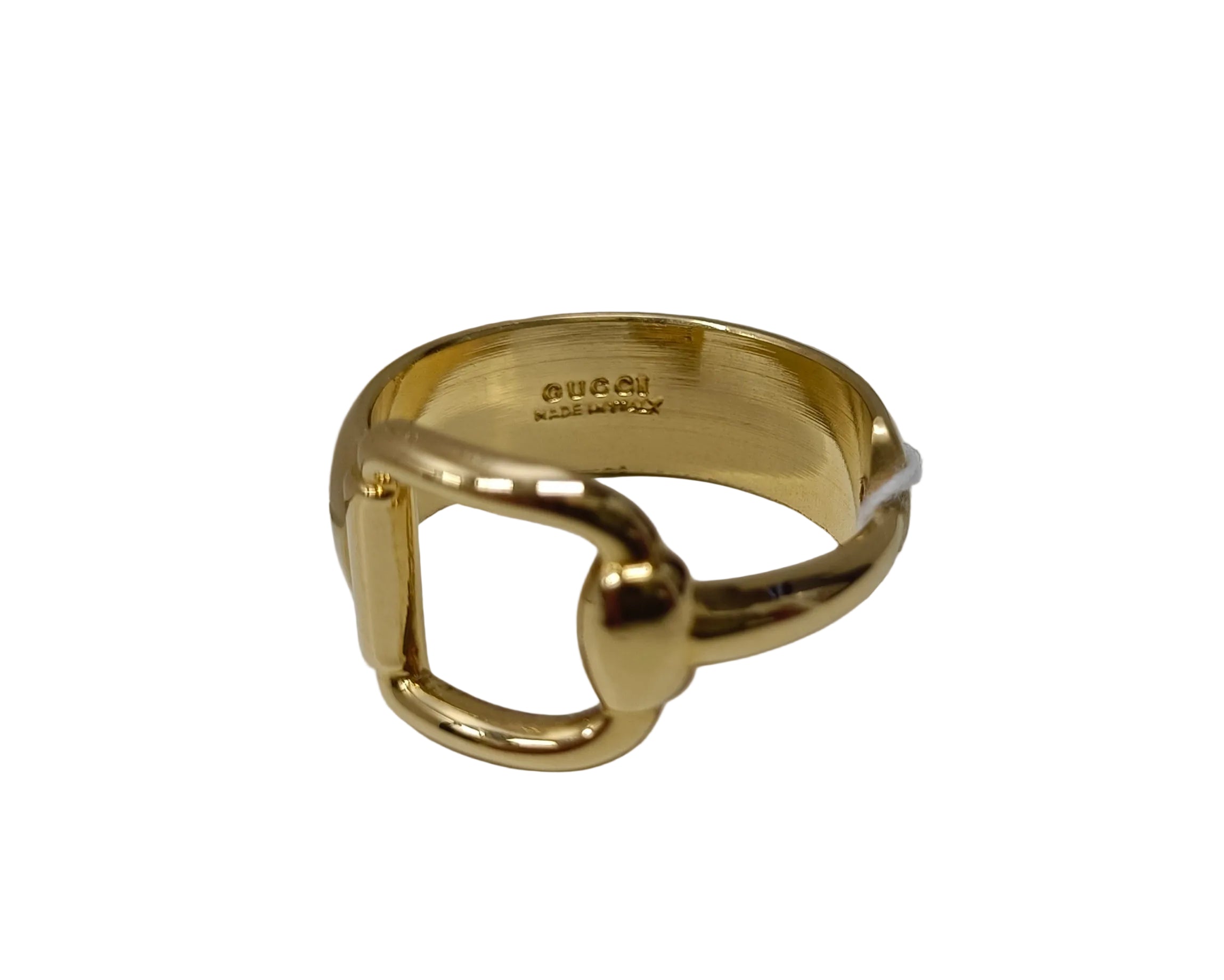Gucci Made In Italy Scarf Ring-Gold Horsebit Box & Pouch Secondary image