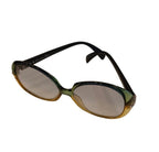 Christian Dior Sunglass-Vintage Green & Yellow