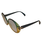 Christian Dior Sunglass-Vintage Green & Yellow