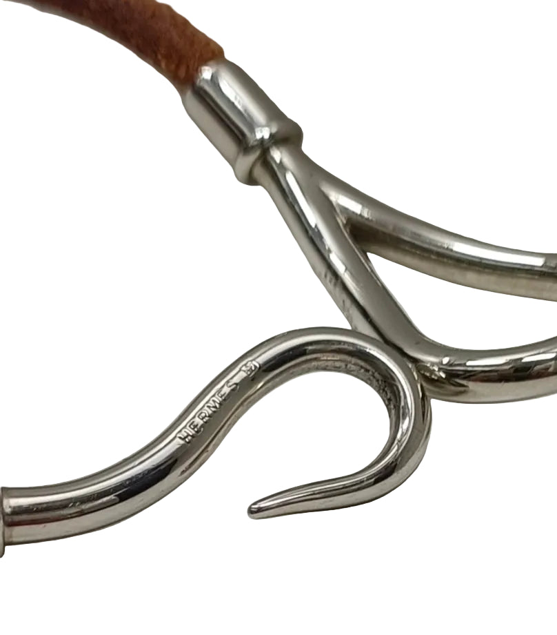 Hermes Bracelet-Leather Brown 16.5CM Secondary image