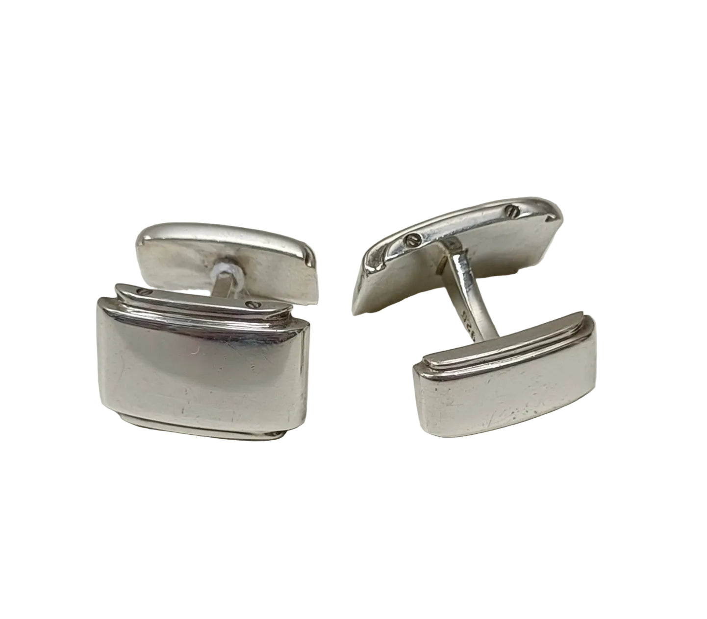Tiffany & Co Sterling 925 Silver-Square Cufflinks Secondary image