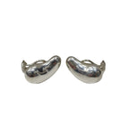 Tiffany & Co Sterling 925 Silver Earring-Elsa Peretti Bean-Clip On