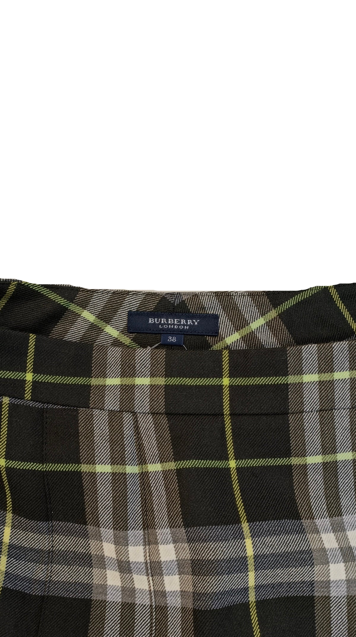 Burberry London Skirt-Green Size 38