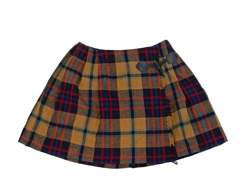 Burberry Blue Label Skirt-Yellow Checked Size 38