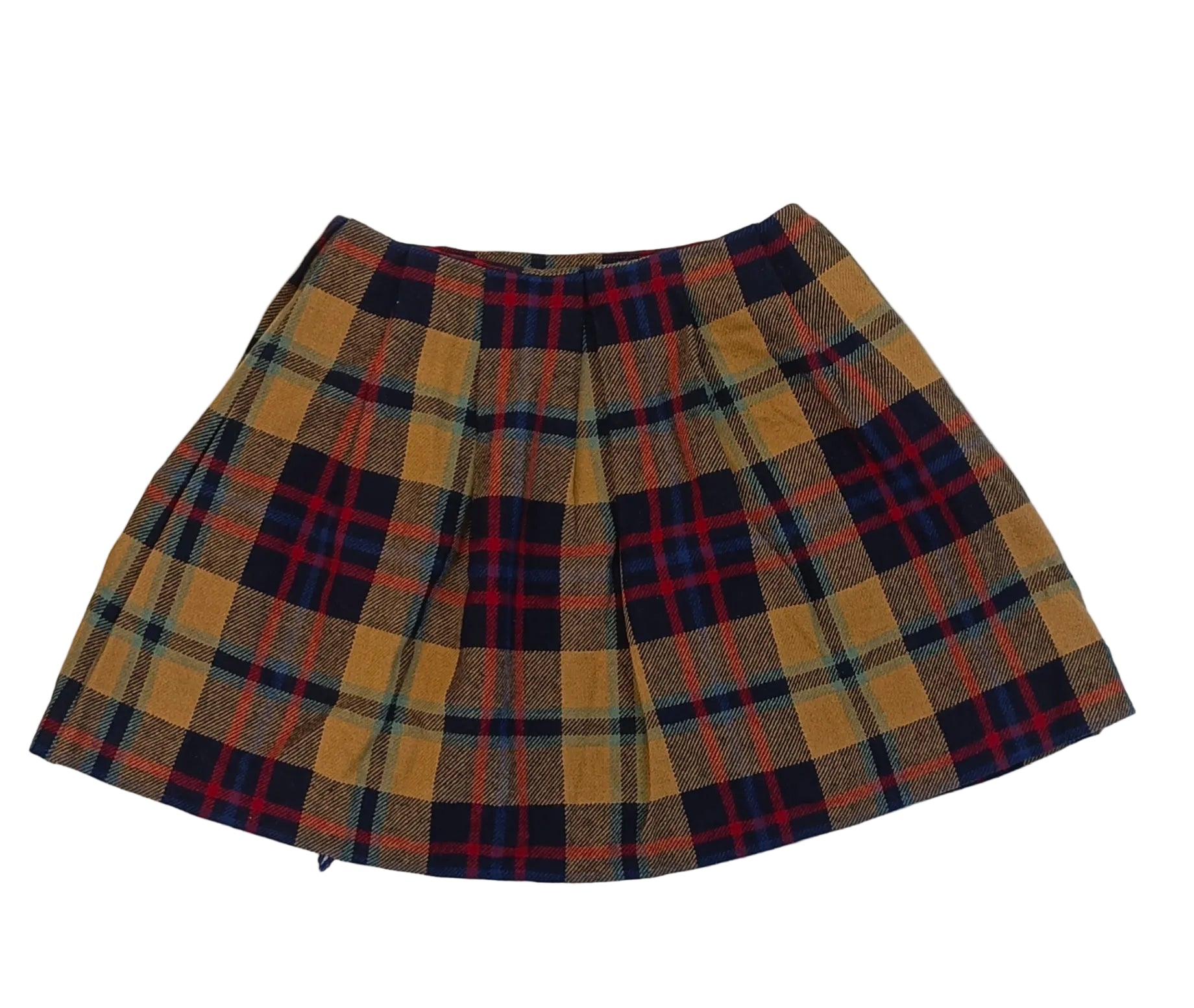 Burberry Blue Label Skirt-Yellow Checked Size 38 Secondary image