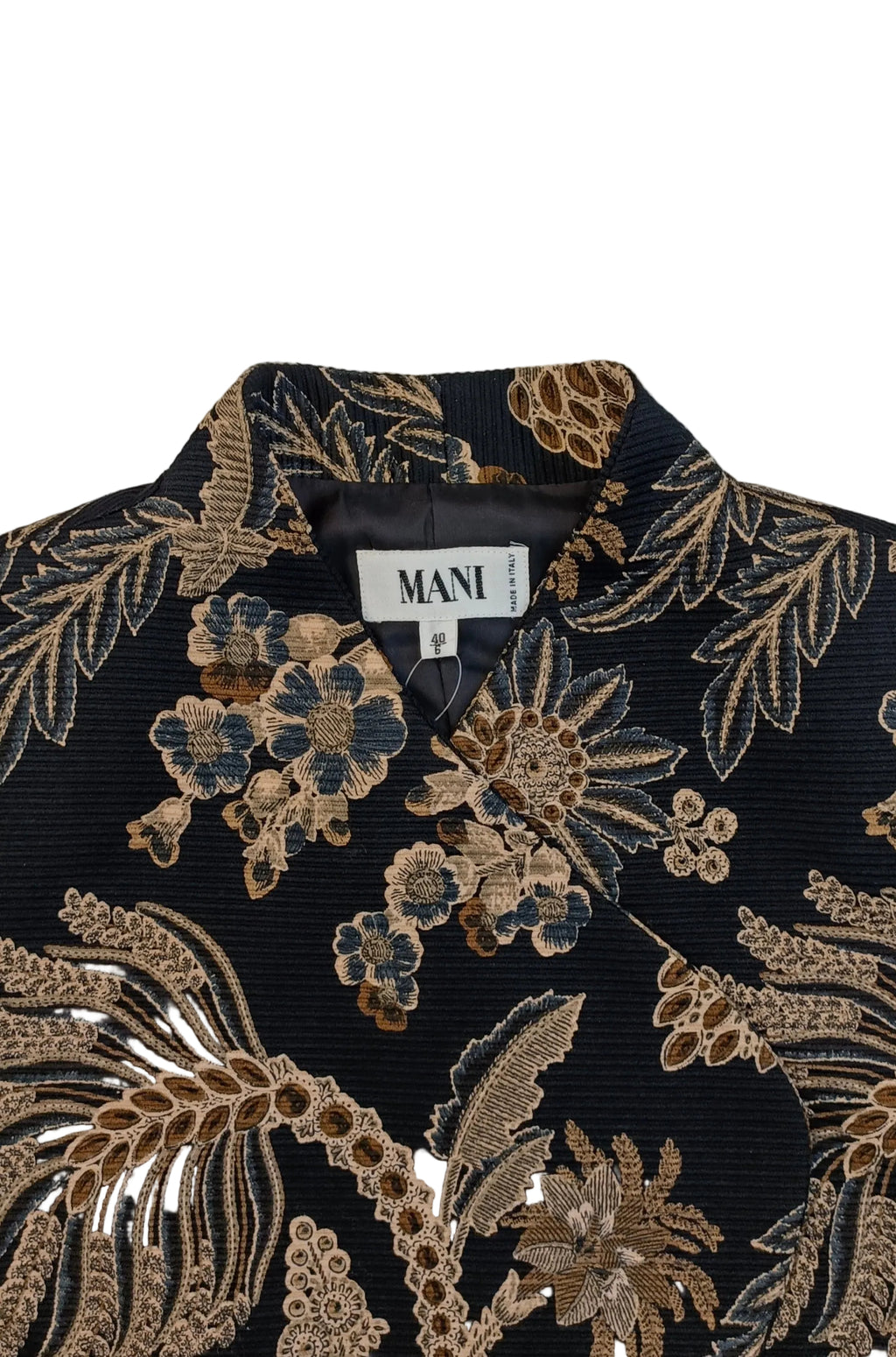 Mani Made In Italy Jacket-Floral Size 40