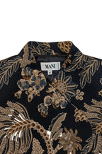 Mani Made In Italy Jacket-Floral Size 40