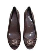 Gucci Heels Shoes-G Rubber Pumps