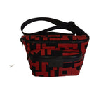 Longchamp Waist Bag-Black & Red