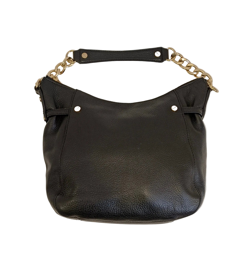 Michael Kors Shoulder Bag- Black Leather 2-Way