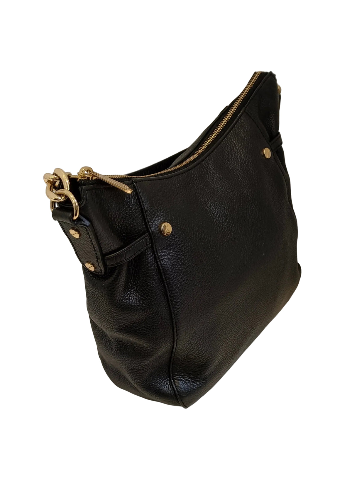 Michael Kors Shoulder Bag- Black Leather 2-Way