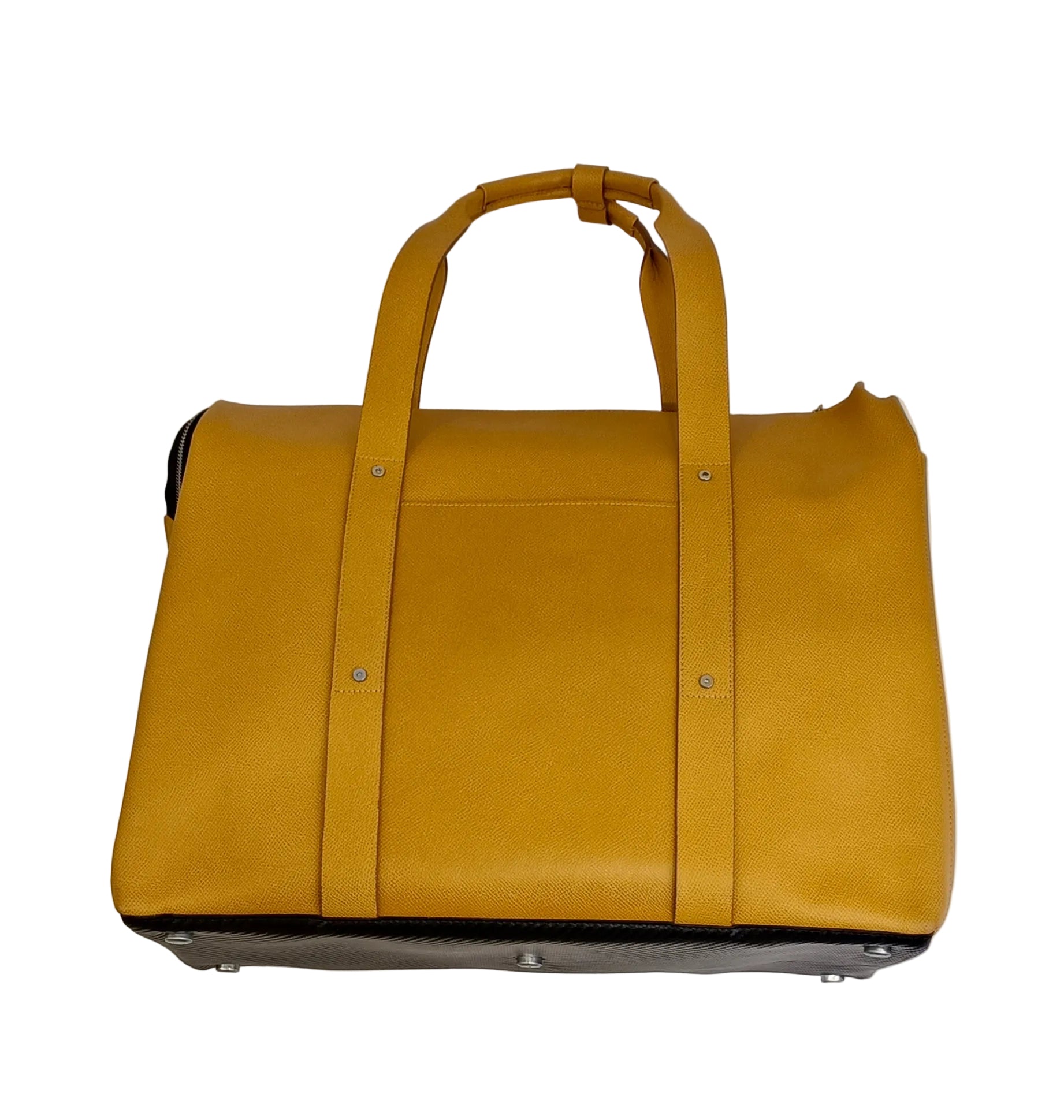 Porsche Design Tote Bag-Yellow Leather Secondary image
