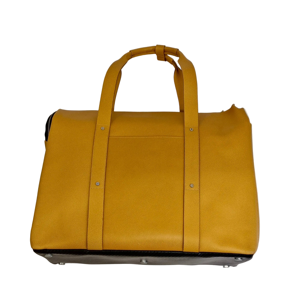 Porsche Design Tote Bag-Yellow Leather