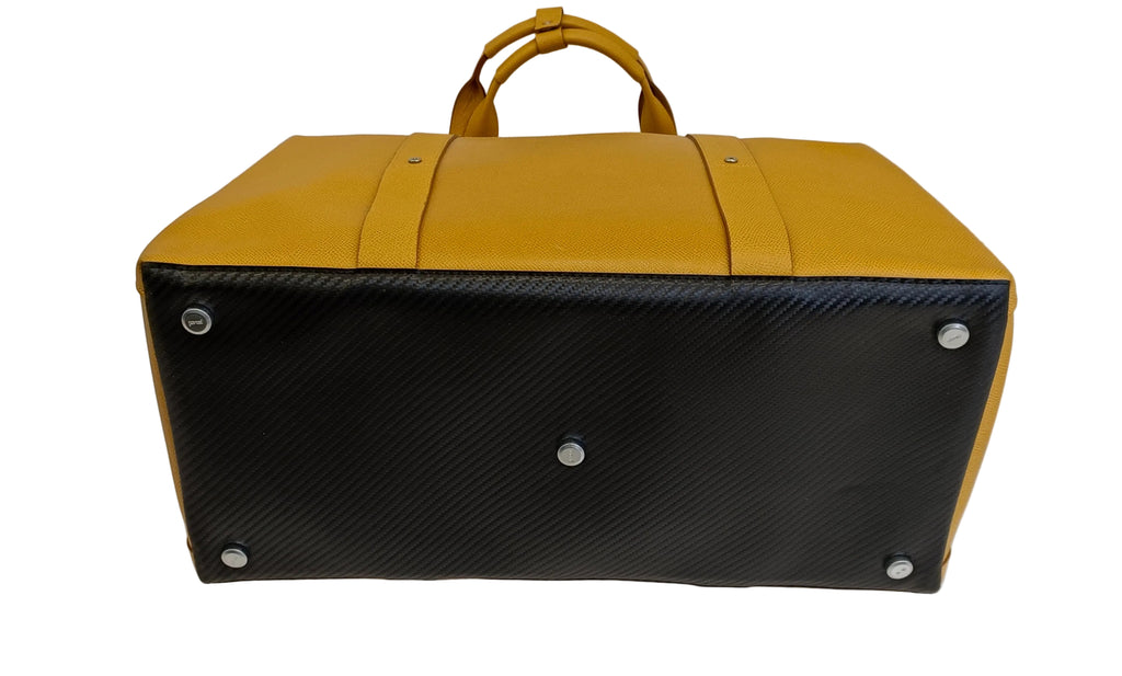 Porsche Design Tote Bag-Yellow Leather
