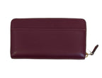Coach Long Wallet-Deep Berry