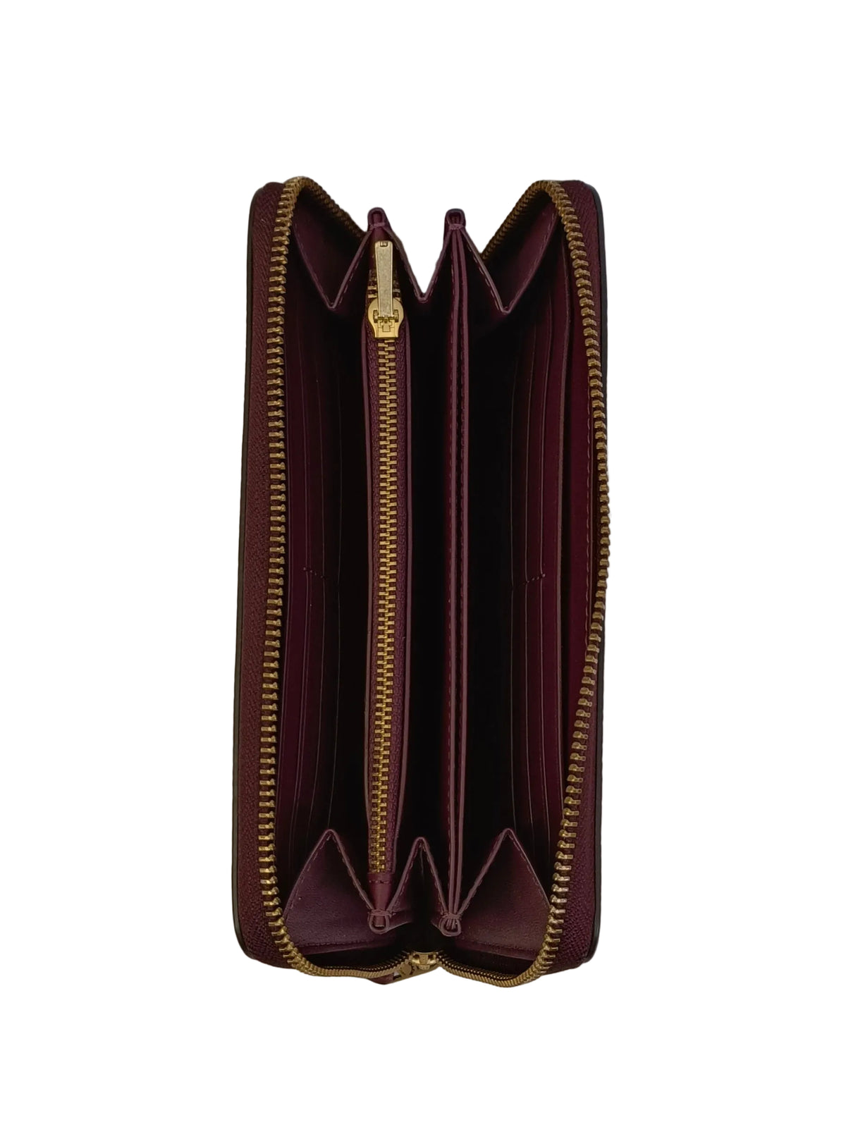 Coach Long Wallet-Deep Berry
